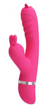 Pretty Love Phoenix Licking Rabbit - Pink - Image 4