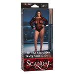 Scandal Plus Size Off the Shoulder Body Suit - Plus Size - Black - Image 2