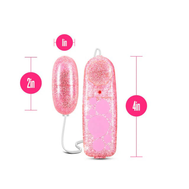 MKrEHqQX B Yours - Glitter Power Bullet - Pink - Image 1