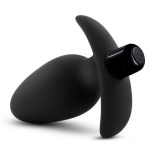 Anal Adventures - Platinum - Silicone Saddle Plug - Black - Image 2