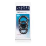 Dr. Joel Kaplan Silicone Support Rings - Black - Image 4