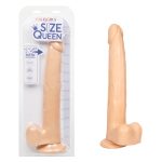 Size Queen 12 inch/30.5 Cm - Ivory - Image 11