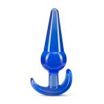 B Yours - Large Anal Plug - Blue - Image 2