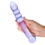 Purple Rain Ribbed Dildo - Image 6