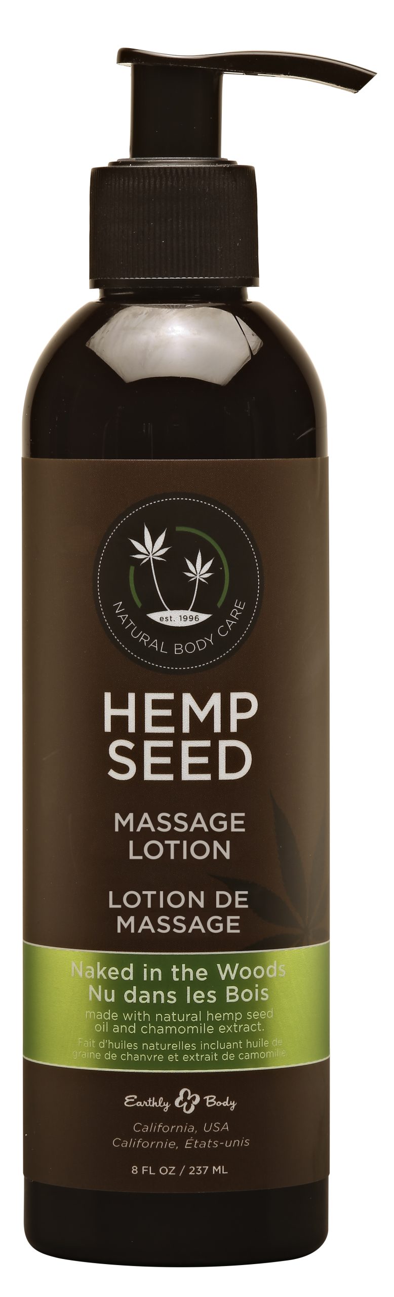MjjMKk9uyG203z5oxj8vI2XpUufH4Mkn Hemp Seed Massage Lotion - Naked in the Woods - 8 Fl. Oz./ 237ml - Image 1