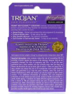 Trojan Her Pleasure Sensations Lubricated Condoms - 3 Pack