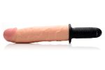 Onslaught 13 Mode XXL Vibrating Giant Dildo Thruster - Flesh - Image 2