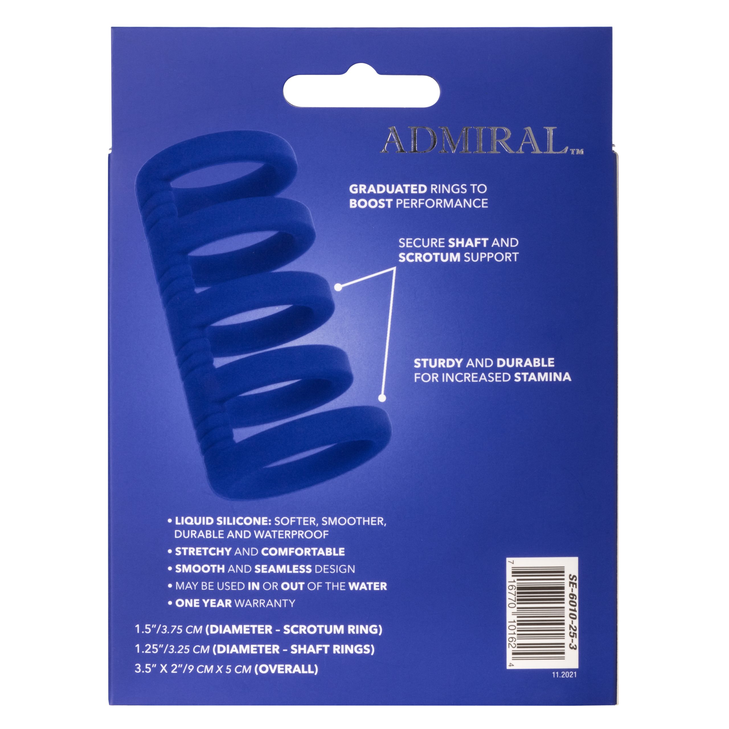 N0MzVIXYF1xNAFQAhTy499DALrap5Ya4 Admiral Xtreme Cock Cage - Blue - Image 1