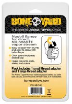 The Skwert Aroma Topper - 2 Pack - 1 Small and 1 Large Thread Adapter