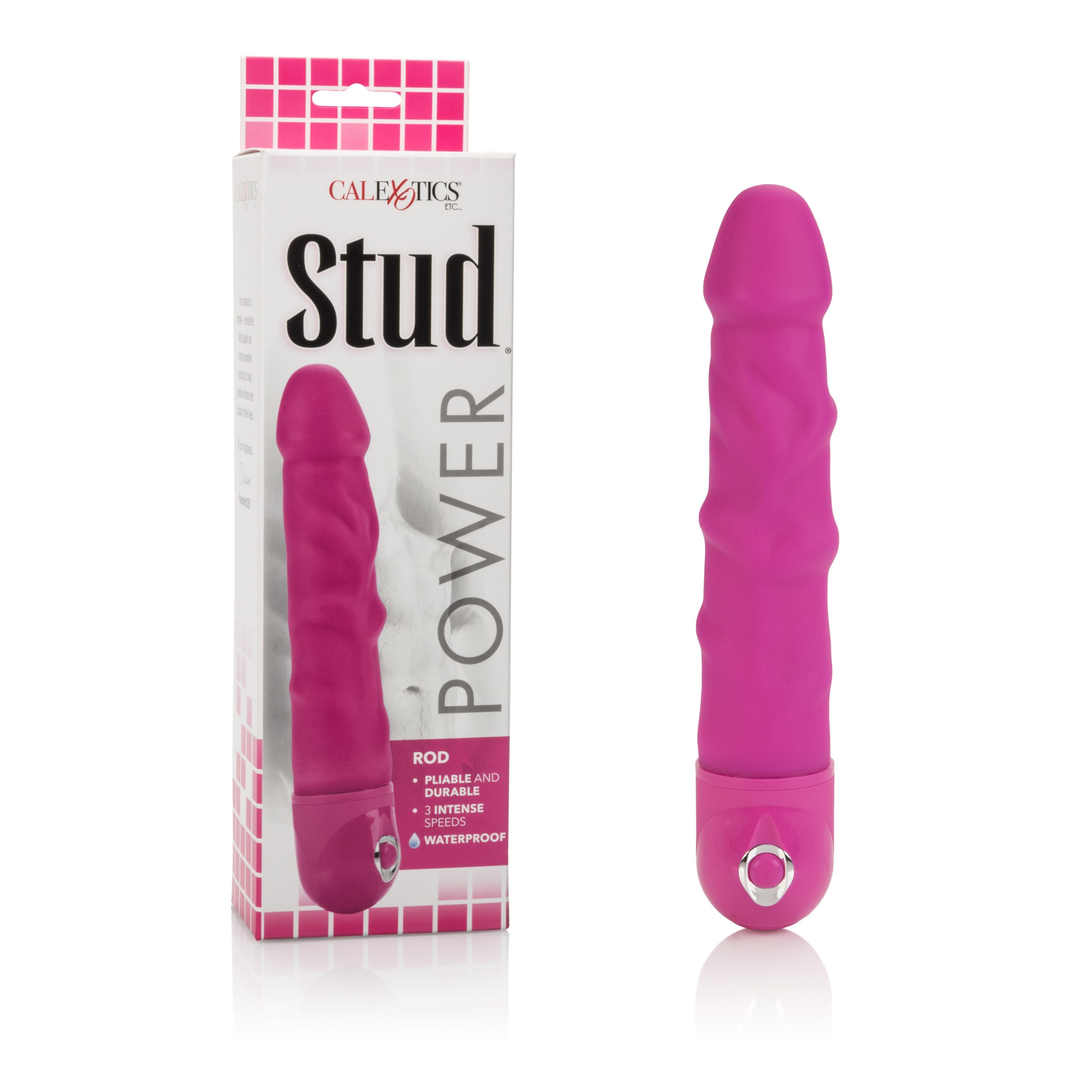 NA7Ulg6REQdJ3cVOIUWhwaVZjjWhaeCa Waterproof Power Stud Rod Dong - Pink - Image 1