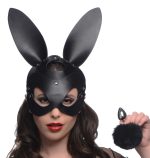 Bunny Tail Anal Plug and Mask Set - Image 3