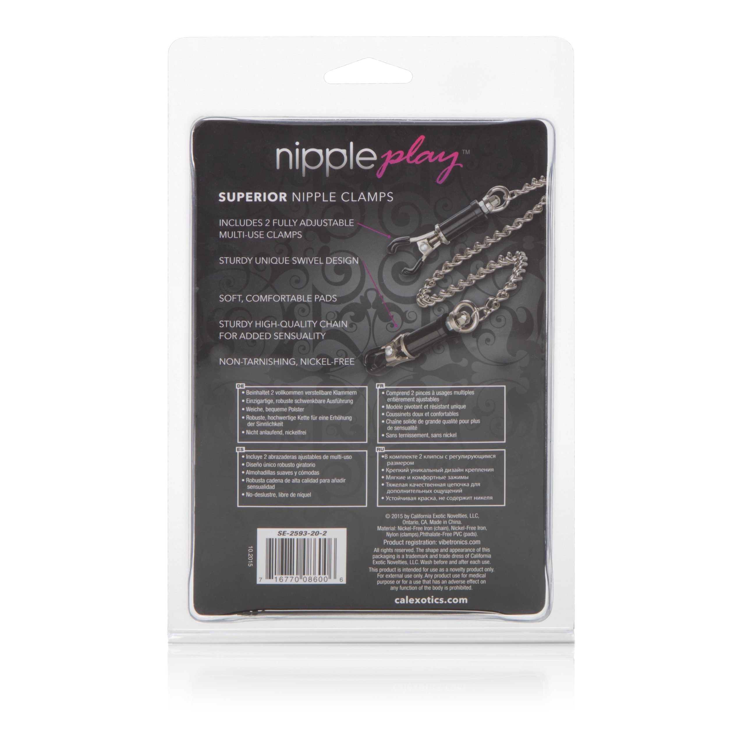 NEMw5dkHPVcbx0F8XfPpuQVH0R53vjb5 Nipple Play Superior Nipple Clamps - Image 1