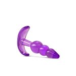B Yours - Triple Bead Anal Plug - Purple - Image 4