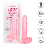 Size Queen 8 Inch - Pink - Image 11