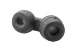Silaskin Cock & Ball Ring and Stretcher - Black - Image 2
