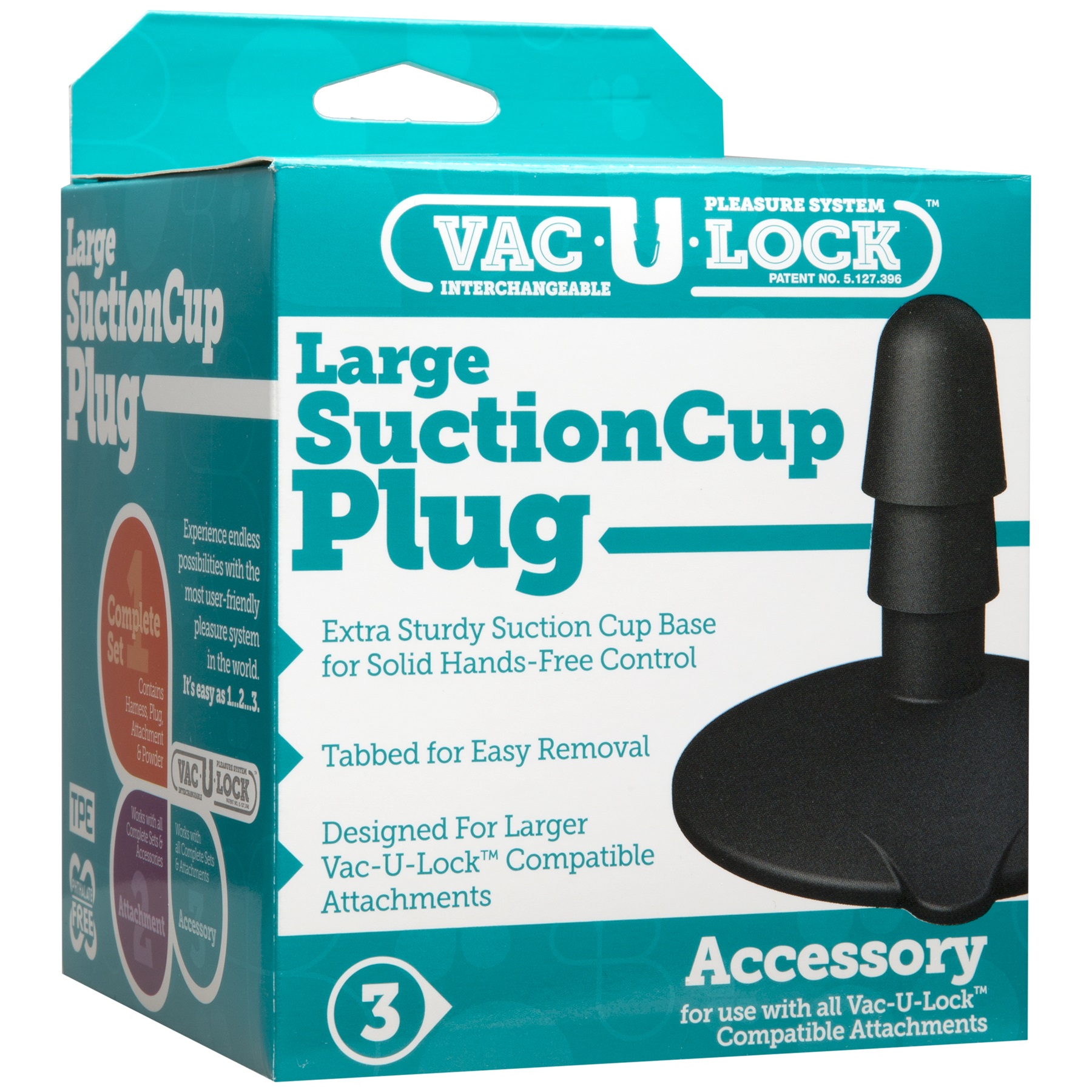 NXpICy7LZ5oXfnp0cq7ynSgy4nr85uv5 Vac-U-Lock Large Black Suction Cup Plug - Image 1