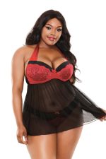 Sophia Halter Babydoll & Panty - 1x2x - Image 2