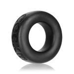 Cock T Comfort Cockring by Atomic Jock Silicone Smoosh - Black - Image 2