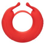 Silicone Rechargeable Taurus Enhancer - Red - Image 7