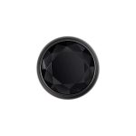 Black Gem Anal Plug - Large - Image 5