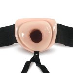 Dr. Skin - 7 Inch Hollow Strap on - Vanilla - Image 4