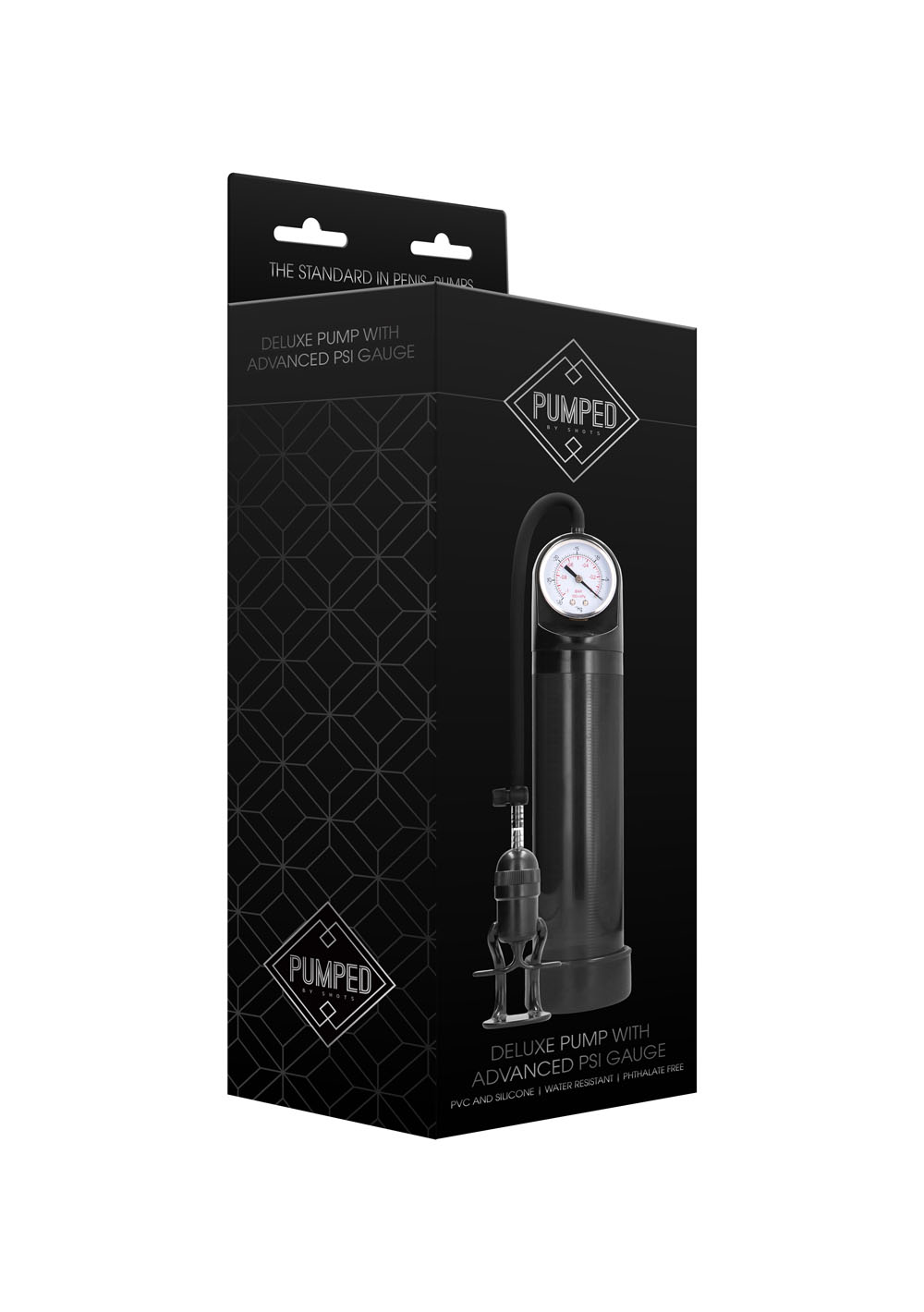 Nu8ens51f36YPrYfLKej9wXGt7hmIWw6 Deluxe Pump With Advanced Psi Gauge - Black - Image 1
