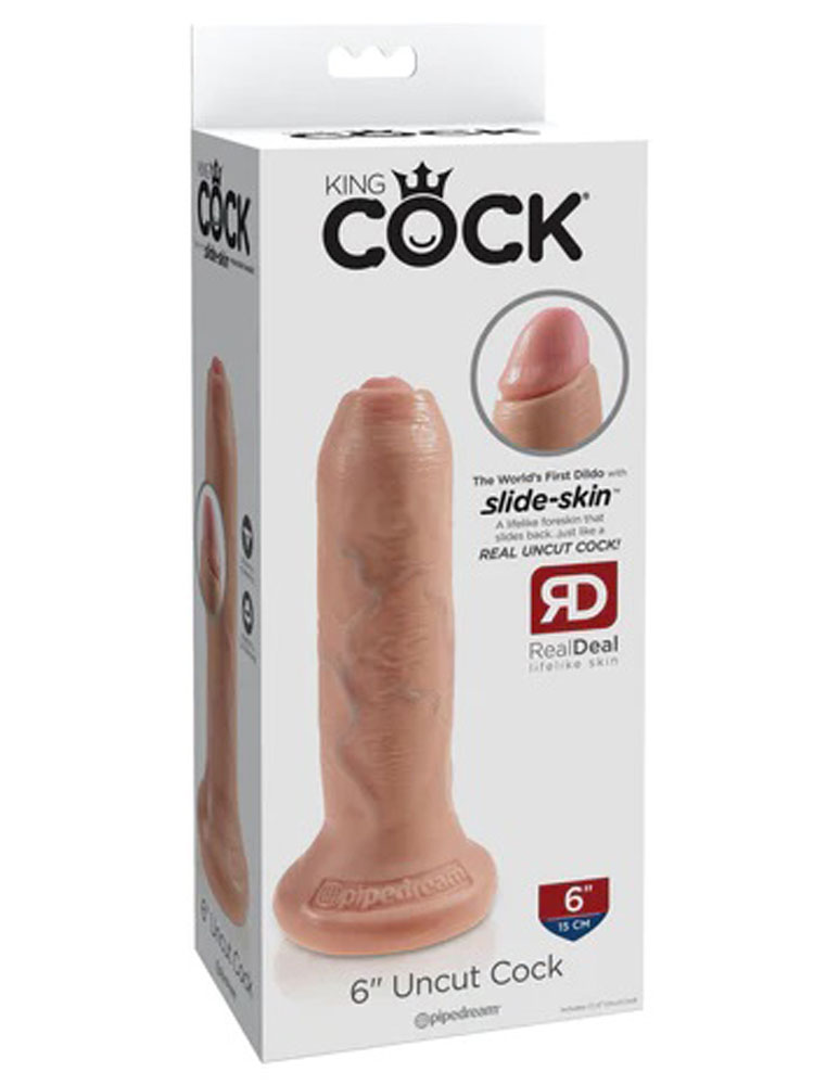 O8wyZVetl5F2A6Oe0sPYcwKr9fgNa364 King Cock 6 Inch Uncut - Light - Image 1