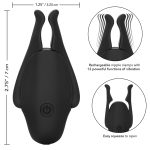 Nipple Play Rechargeable Nipplettes - Black - Image 7