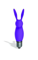 The 9's Silibuns Silicone Bunny Bullet - Purple - Image 2