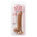 Size Queen 8 inch/20.25 Cm - Brown - Image 3