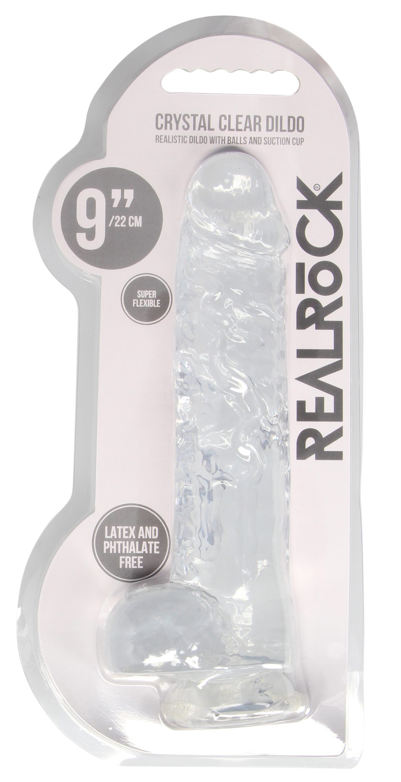 ObY1xfMFMf2Cw3OAiJjyWdLLArPIbuhc 9 Inch Realistic Dildo With Balls - Translucent - Image 1