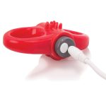 Charged Yoga Rechargeable Vibe Ring - Red - Image 7