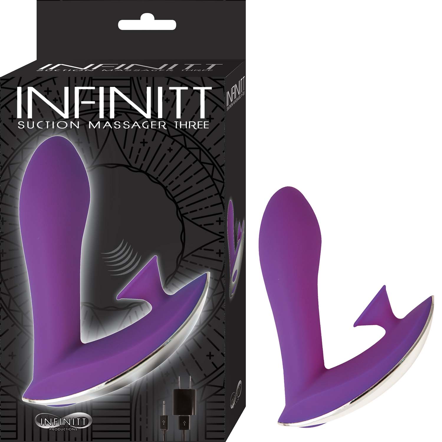 OdySdqJDtymr6s3BlkHpKPHxp0v6AVeT Infinitt Suction Massager Three - Purple - Image 1