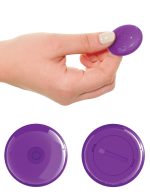 Threesome Rock n' Ride Silicone Vibrator - Purple - Image 3