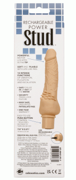 Rechargeable Power Stud Cliterrific - Ivory - Image 2