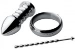 Zeus Deluxe Series Voltaic for Him Stainless Steel Male E-Stim Kit - Image 2