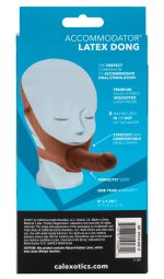 The Original Accommodator Latex Dong - Brown - Image 2