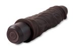 Dr. Skin Silicone - Dr. David - 8 Inch Vibrating Dildo - Brown - Image 3