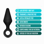 Anal Adventures - Platinum - Silicone Loop Plug Kit - Black - Image 4