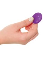 Threesome Total Ecstay Silicone Vibrator - Purple - Image 5