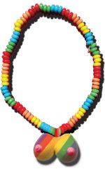Rainbow Boobie Candy Necklace - Image 2