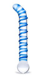 Mr. Swirly 6.5 Inch G-Spot Glass Dildo - Image 3