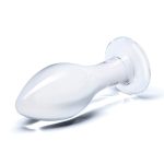 4 Inch Classic Handblown Glass Butt Plug - Image 3
