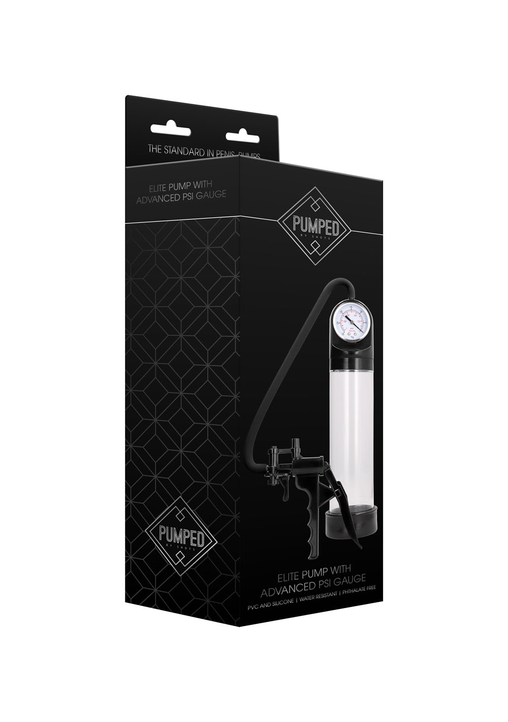 QZVLeyH4jCZ1wn56hLuPR3OfSGqo1i08 Elite Pump With Advanced Psi Gauge - Transparent - Image 1