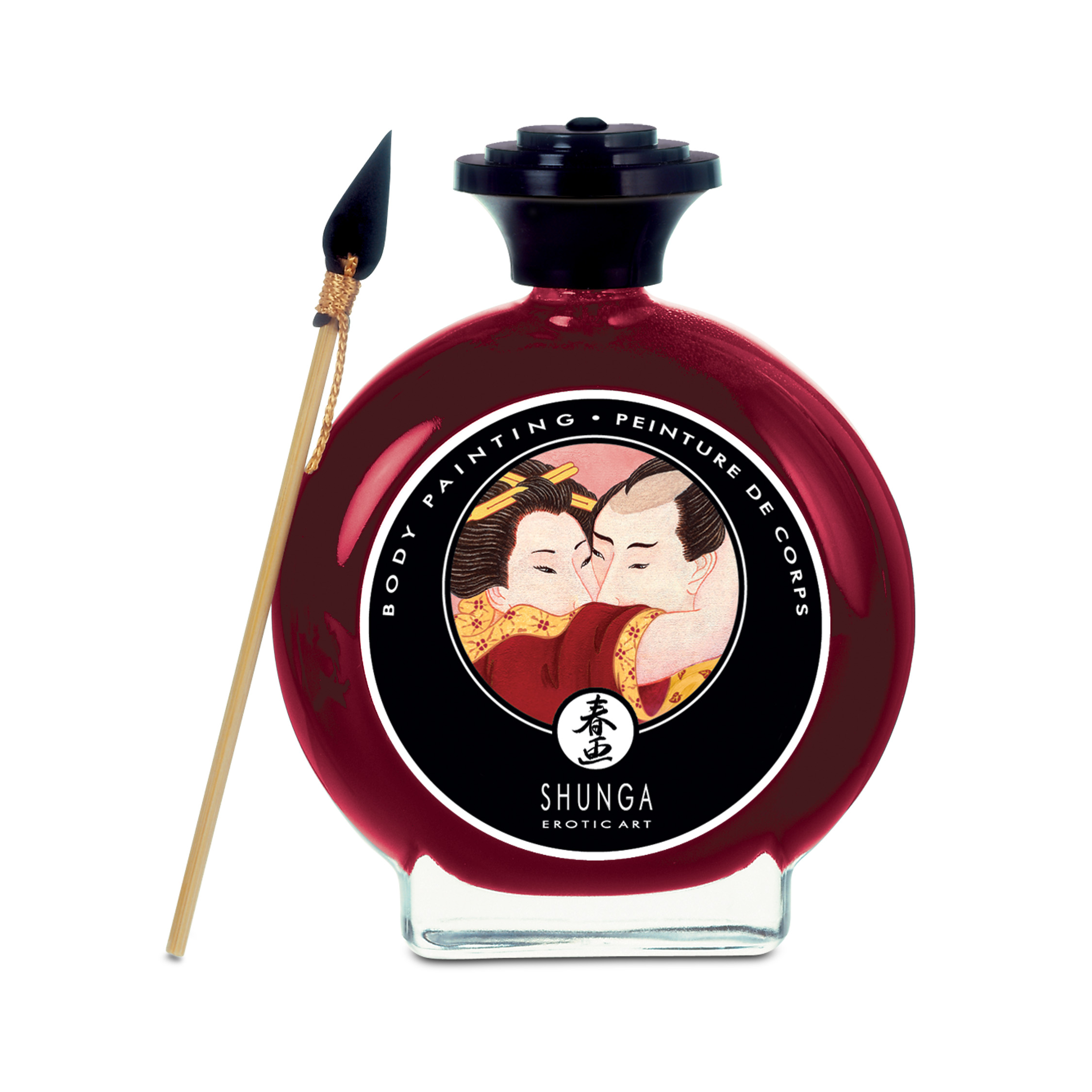 QbSuHV7Eom66CGDxJTqfj68iNGpnczu0 Edible Body Paint - Sparkling Strawberry Wine - - 3.5 Fl. Oz. / 100 ml - Image 1