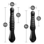 Temptasia - Lazarus - Thrusting Dildo - Black - Image 7