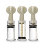 Temptasia - Clit and Nipple Twist Suckers - Set of 3 - Clear - Image 2