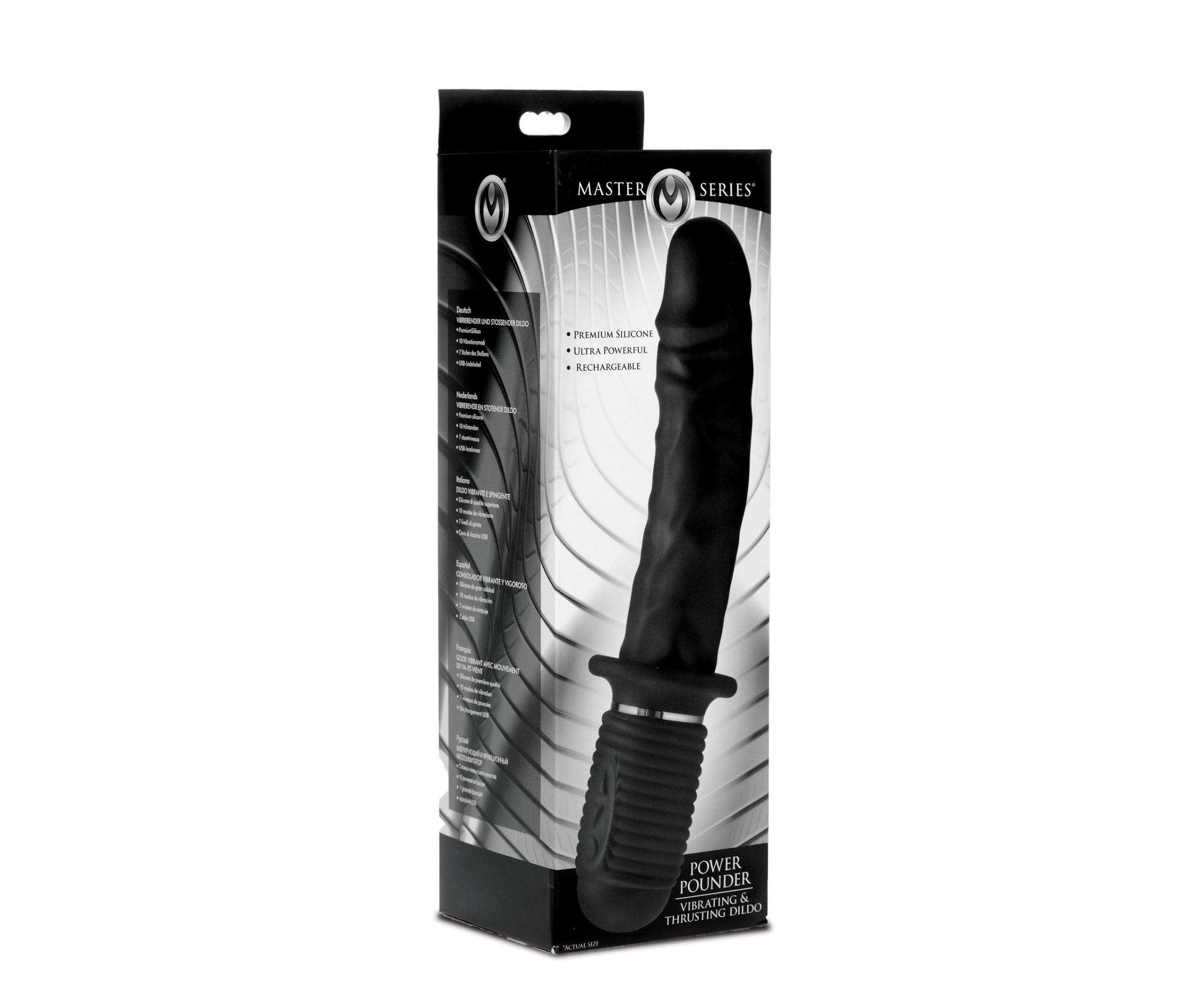 QeyIdvGEJbEgKJ9qjrOhzDpxUl0iatc3 Power Pounder Vibrating and Thrusting Silicone Dildo - Image 1