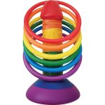 Rainbow Pecker Party Ring Toss - Image 2