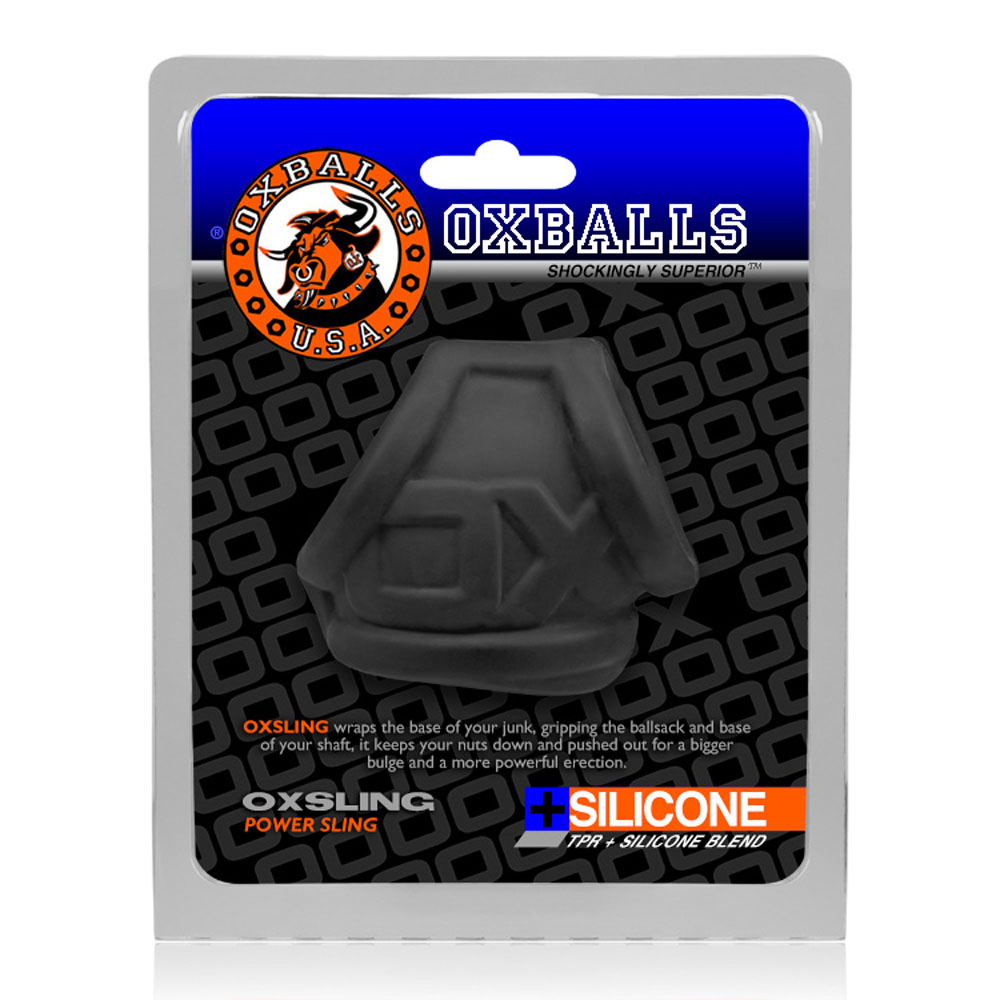 QgNkNLtfcoDdiu2oP29hnvXuvGA2N8zZ Oxballs Oxsling Cocksling - Black - Image 1